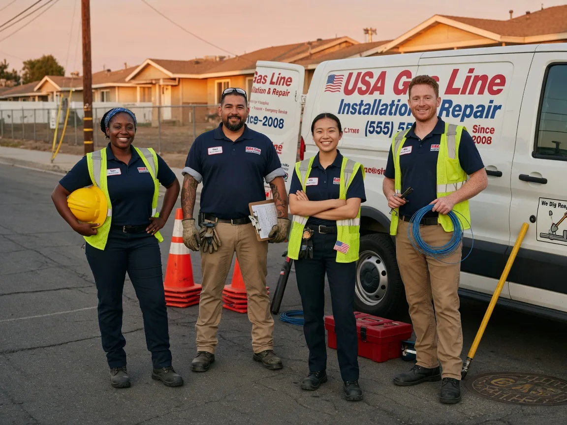 Gas Line Installation company in Mount Angel, OR
